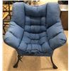 Image 2 : Set of 2 blue lazy chairs