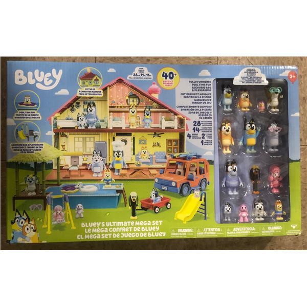 Bluey Ultimate Mega Set Dollhouse with characters