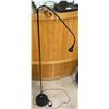 Image 2 : 3pc - Vintage office light/ LED adjustable desk lamp & floor light