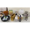 Image 1 : Group of assorted kitchenware - Tortilla bowl maker/ Handheld Bidet/ mugs/ plates/ serving dish