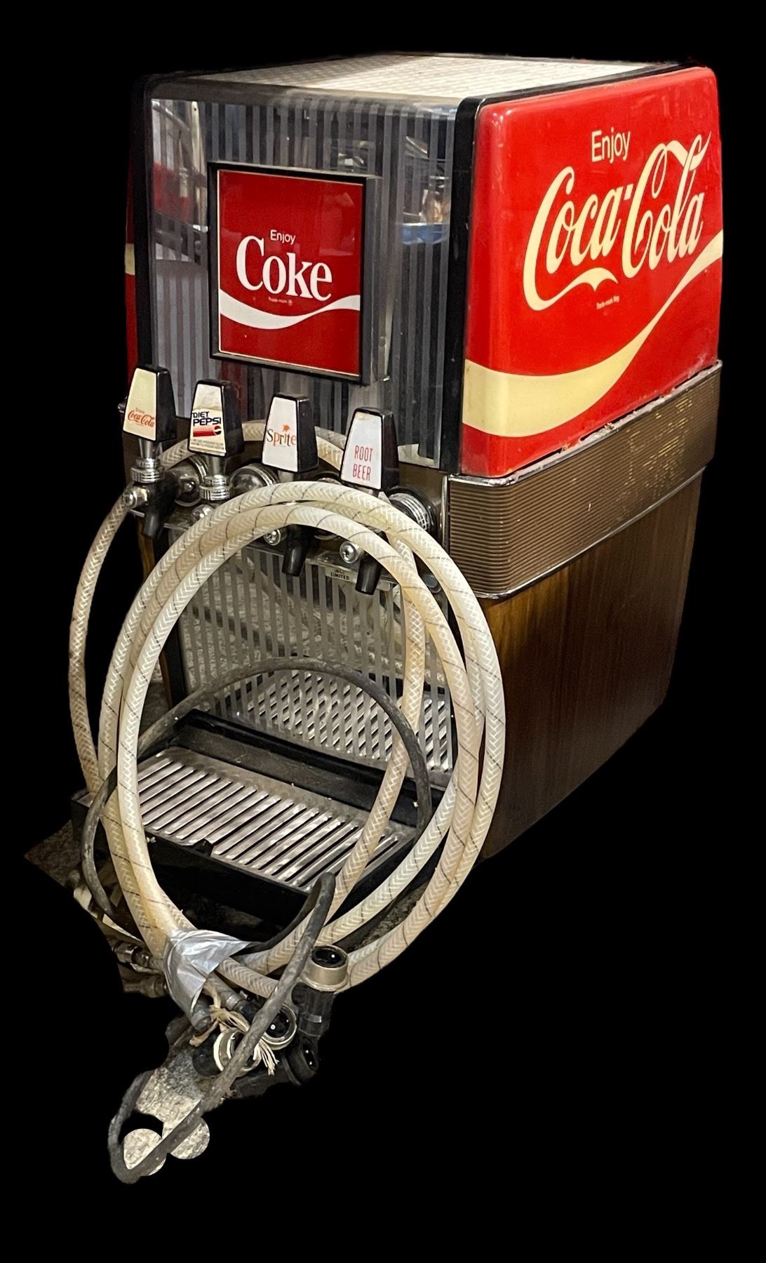 4 Flavor vintage Coca-Cola counter top soda machine