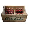 Image 1 : Coca-Cola beverage crate w/ approx 24 Coca-Cola classic 237 ml bottles