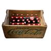 Image 1 : Coca-Cola beverage crate w/ approx 25 Coca-Cola classic 237 ml bottles
