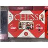 Image 2 : 6pcs of Coke items - Chess/ plates/ scrapbook/ straws & more