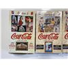 Image 2 : 4 Coca Cola Collector Cards - 3 factory sealed, series 3 & 4