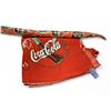 Image 2 : 2 Large Coca Cola 125 year Banners with Coca Cola cloth & wrapping paper