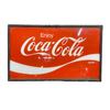 Image 1 : Vintage Coca Cola Plexi sign in metal casing - approx. 24in x 14 1/2in x 3 1/2in