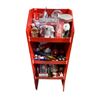 Image 2 : Vintage Coca Cola cardboard shelving unit with assorted collectibles & Paul Flum (damaged)