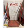 Image 2 : Vintage Enjoy Coca Cola metal rolling dolly - approx. 50in tall x 25in x 22in