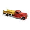 Image 1 : Vintage press steel Buddy L wrecking truck (one wheel damaged)