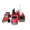Image 1 : 3 Tonka toys - Racing truck/ tow truck & fire truck
