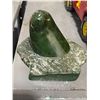Image 2 : Vintage hand carved jade seal - approx. 4in tall x 5in x 7in