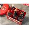 Image 2 : Assorted vintage Coca Cola items - bottle carriers/ bottles/ phone missing parts