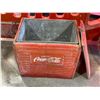 Image 2 : Vintage metal lined Coca Cola cooler by St. Thomas - 17in x 12in x 16in