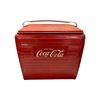 Image 1 : Vintage metal lined Coca Cola cooler with metal insert tray by St. Thomas - 17in x 12in x 16in