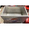 Image 2 : Vintage Drink Pepsi-Cola metal lined cooler (missing top) - 12in x 22in x 13in