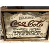 Image 2 : 2 Vintage mirror back Coca Cola advertising sign - approx. 16in x 12in each