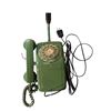 Image 1 : Vintage green rotary dial telephone converted to lamp