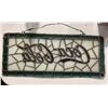 Image 2 : Vintage stained glass Coca Cola sign - approx. 16 1/2in x 7in