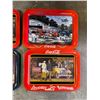 Image 2 : Group of 6 assorted 1990's Coca Cola trays