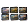 Image 1 : Group of 6 vintage 60th Anniversary in Vancouver Coca Cola trays