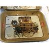 Image 2 : 4 vintage Coca Cola picnic cart trays