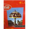 Image 2 : Vintage Coca Cola stained glass style accent lamp