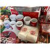 Image 8 : Large collection of Coca Cola memorabilia - trays/ cups/ tins/ ornaments