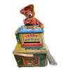 Image 1 : Vintage Teddy The Artist battery operated toy with original box
