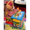Image 3 : Vintage Teddy The Artist battery operated toy with original box