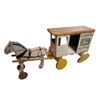 Image 1 : Antique Boardens Farm Products children's tin/wooden toy