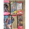 Image 2 : 6 assorted vintage Barbies - Coca Cola/ Winter Fantasy & more