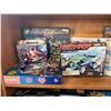 Image 2 : 2 shelves of assorted toys - Hot Wheels/ Lego/ Play Mobil