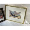 Image 2 : 3 pc - Vintage mirrored advertisements and framed coca cola advertisement