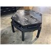Image 2 : Ornate inlaid coffee table w/ drawers - 32x22"
