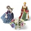 Image 1 : Royal Doulton "Pretty Ladies" Bone China, Franklin Porcelain "Isabella of Spain" and Royal Adderley 