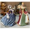 Image 2 : Royal Doulton "Pretty Ladies" Bone China, Franklin Porcelain "Isabella of Spain" and Royal Adderley 