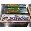 Image 2 : 4 boxes of vintage collectible baseball trading cards - includes Topps 1990s set (sealed)/ Don Russ 