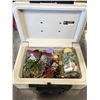 Image 1 : Sentri 1100 safe with assorted jewelry (no key)