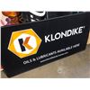 Image 2 : Klondike Oils & Lubricants metal sign - approx. 47in x 23 1/2in