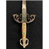 Image 2 : NEW Collectible Sword w/Bone Hilt - Made in Spain - approx. 41in