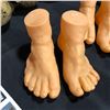 Image 2 : Group of assorted set dec props - includes amputated foot / fake feet etc (from the horror fiction s