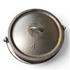 Image 2 : Group of 2 cast iron cauldrons