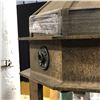 Image 2 : Large metal set dec chandelier - approx. 5ft H x 35in D (from the horror fiction series)