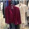 Image 2 : Rack full of assorted set dec clothing - includes skirts / blazers / dresses / dress shirts / long s