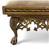 Image 2 : Claw Footed Movie Set Dec Bench - approx. 5 ft x 20" x 23"