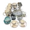 Image 1 : Group of assorted tableware - includes coffee mugs/Ice Cream scoops/Glass Serving Tray etc.