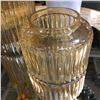 Image 2 : Group of 4 assorted Decor - includes 3 vases & 1 Round Glass Base