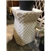 Image 2 : Group of 3 assorted Decor - includes 1 Ceramic Plant Pot & 2 Artificial Bamboo