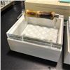 Image 2 : Group of assorted decor - includes Jewellery Box/2 Transparent top Square boxes/ Rosanna Cutlery
